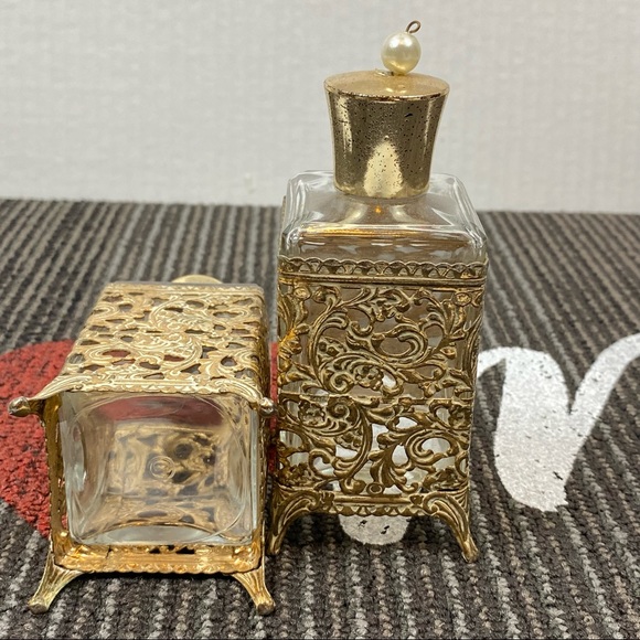 Vintage Ornate Purfume Bottles - Picture 2 of 4